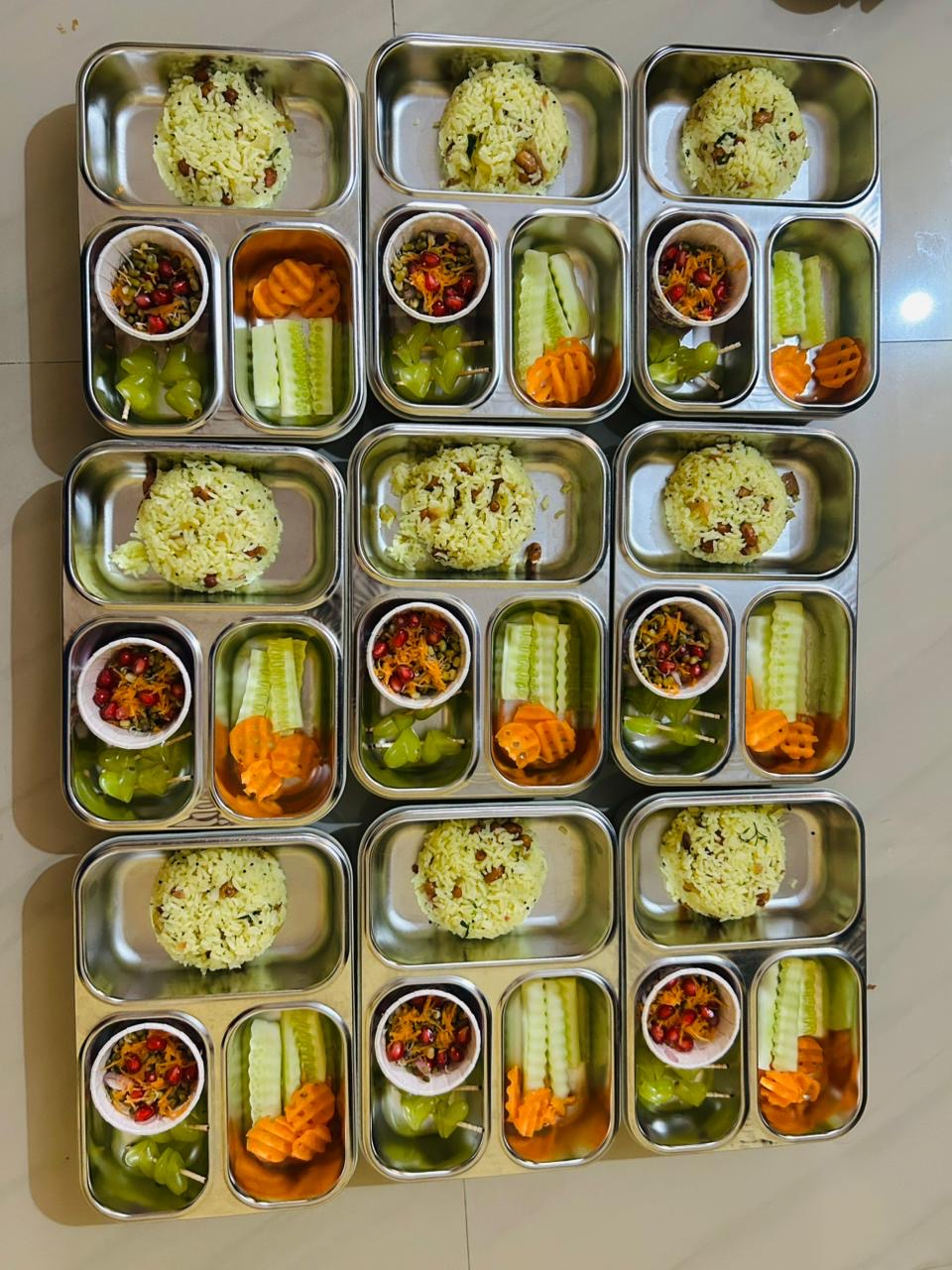 Child enjoying a healthy meal
